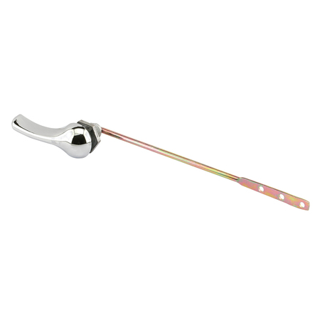 Prime-Line Toilet Tank Lever, Metal Alloy Arm with Metal Nut, Chrome Finished Handle 2 Pack MP56506